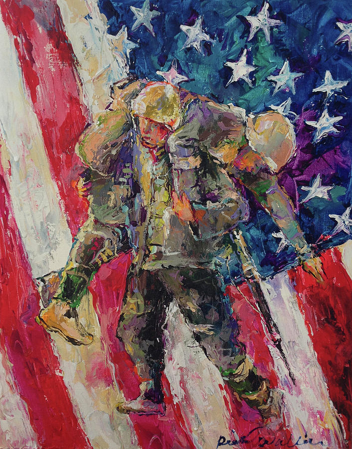 Independence Day Painting - Artsolider by Richard Wallich