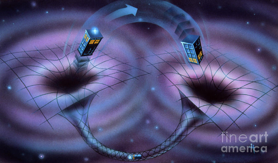 time travel using wormholes