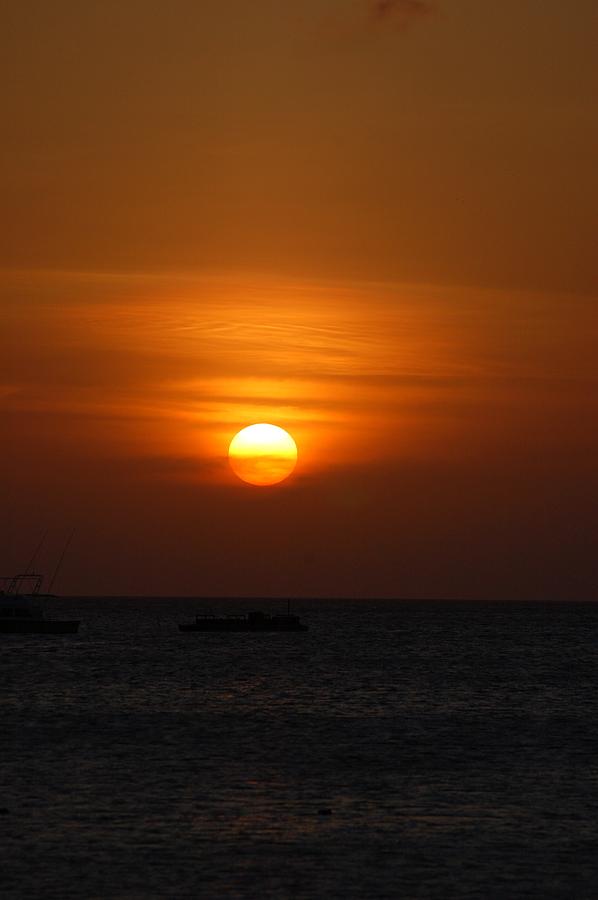 Aruba Sunset Photograph by Dennis Schmidt