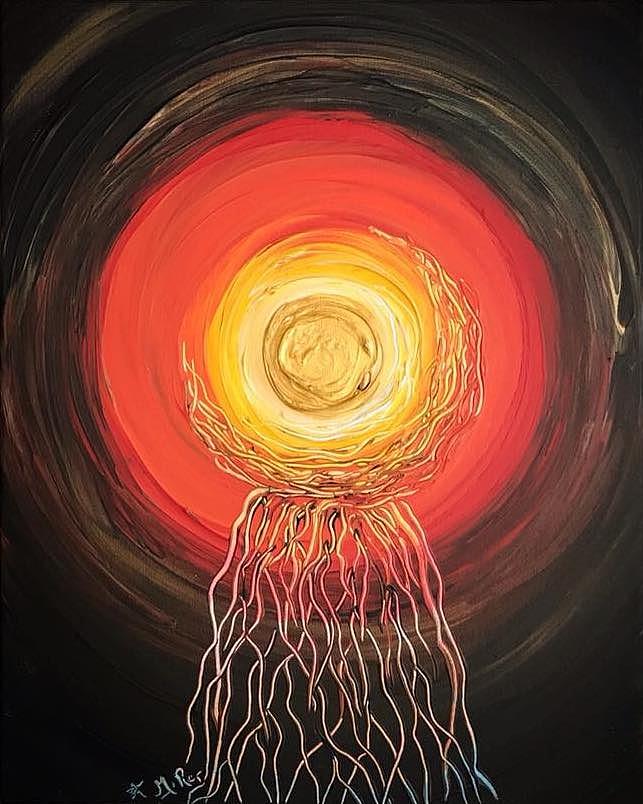 As Above, So Below Painting by Michelle Pier