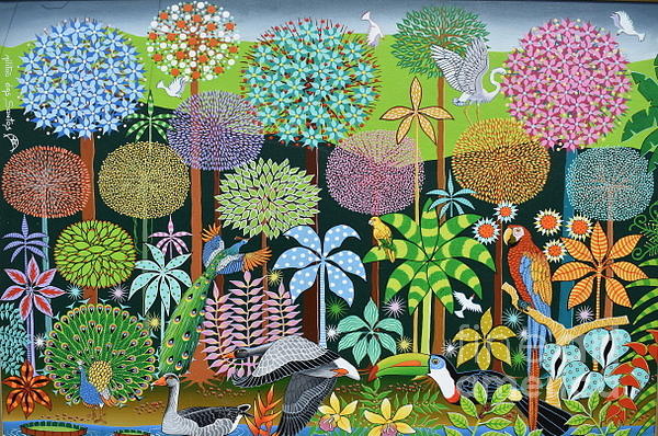 As Cores da Primavera Painting by Militao Dos Santos - Fine Art America