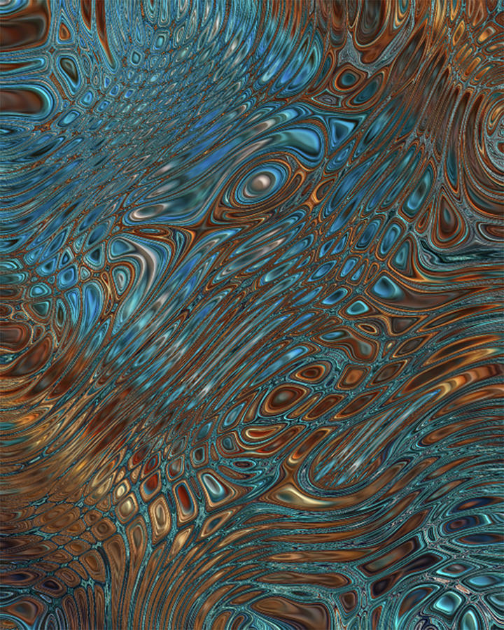 Blue Painting - As I See It by Jack Zulli Blue Painting - As I See It by Jack Zulli