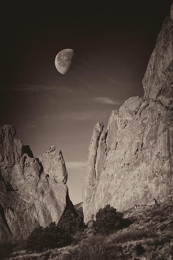 As The Moon Sets Photograph by Robert Fawcett