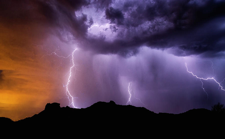 As The Thunder Roars Photograph by Saija Lehtonen
