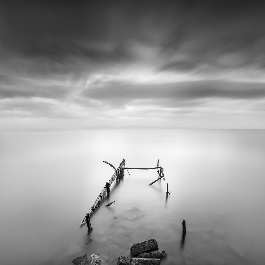 Black And White Photograph - As Time Goes By 008 by George Digalakis