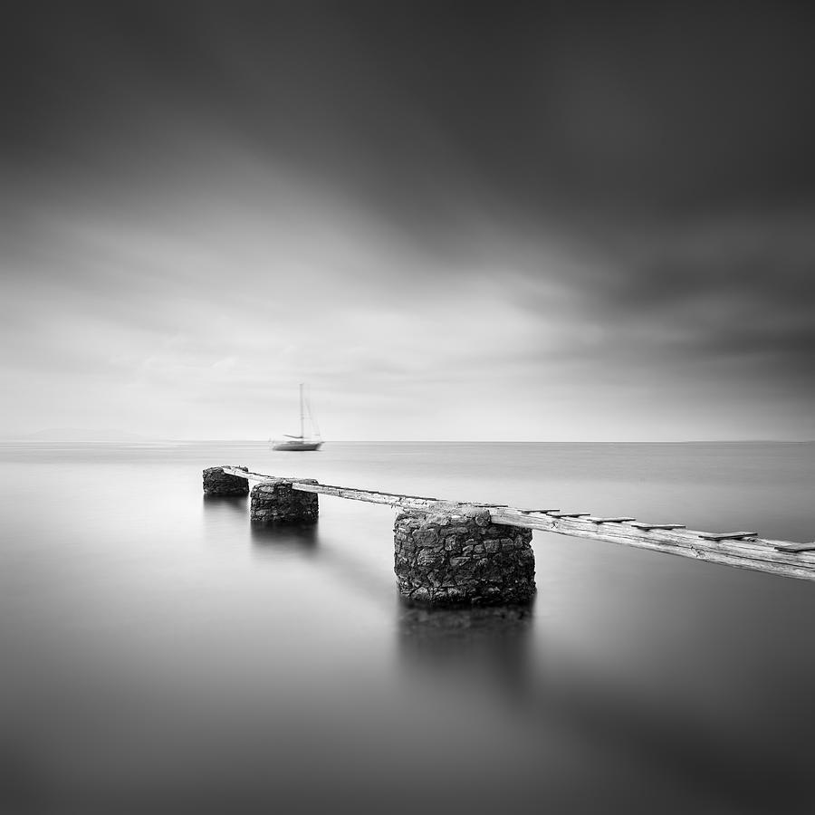Black And White Photograph - As Time Goes By 029 by George Digalakis