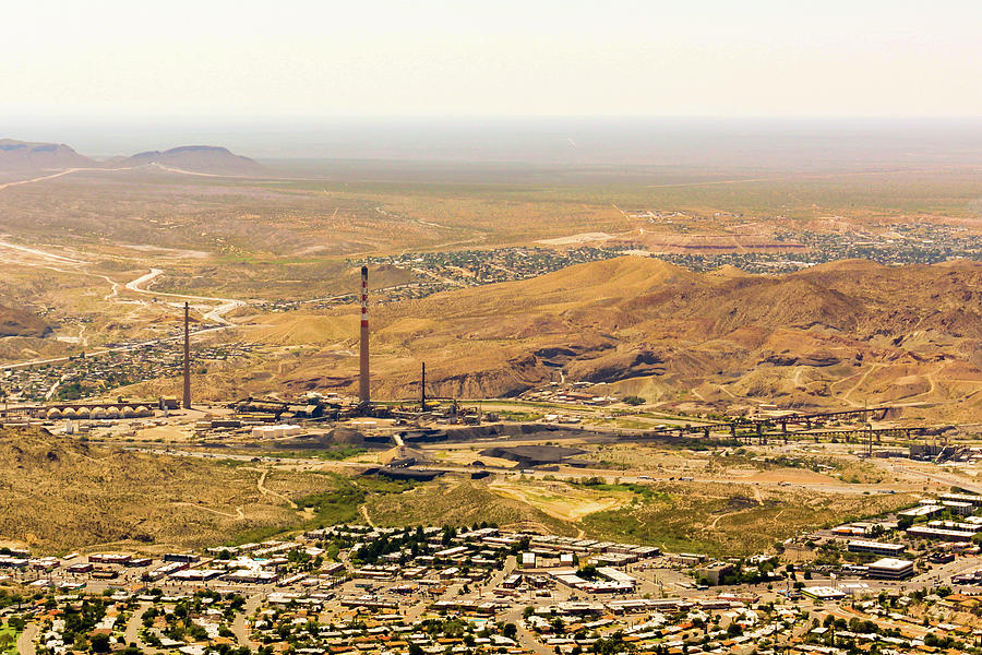 Asarco Smelting Site El Paso Photograph by SR Green