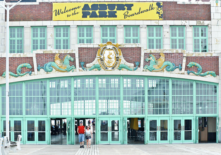 Asbury Park Grande Arcade at Convention Hall Photograph by Ann Murphy