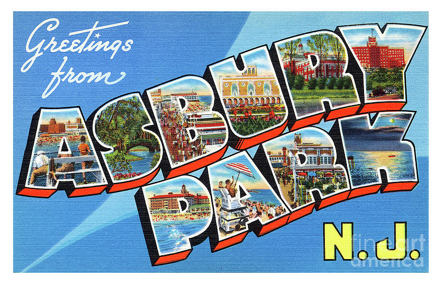 Asbury Park Greetings #2 Photograph by Mark Miller