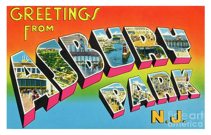 Asbury Park Greetings #4 Photograph by Mark Miller
