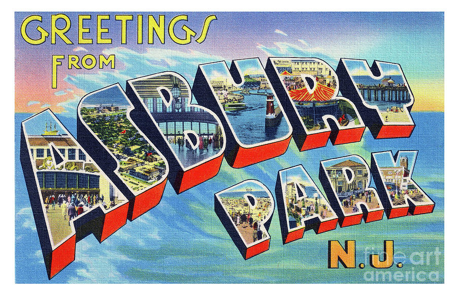 Asbury Park Greetings Photograph by Mark Miller