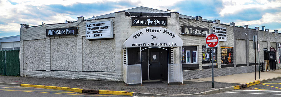 Asbury Park - Stone Pony Panorama Photograph by Bill Cannon
