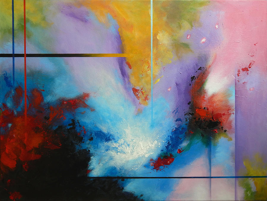Ascension Painting by Arie Van der Wijst