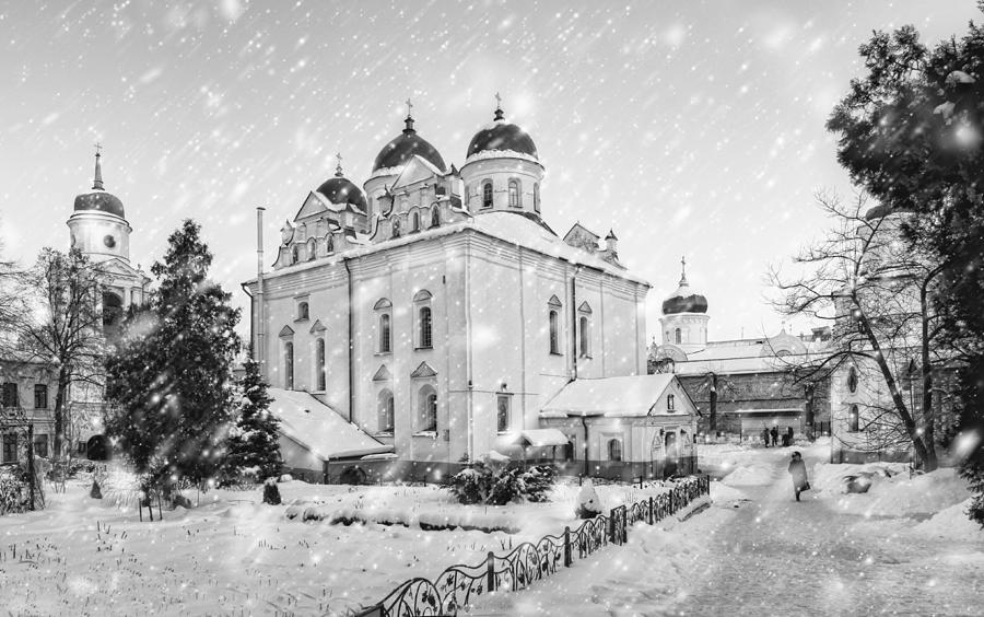 Winter Photograph - Ascension Convent by Alexander Kiyashko