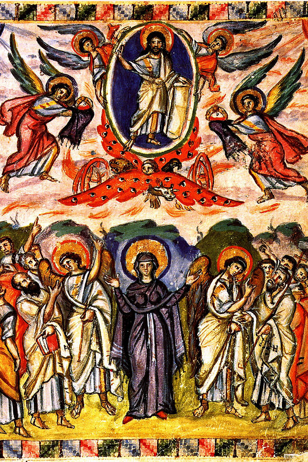 jesus ascension painting