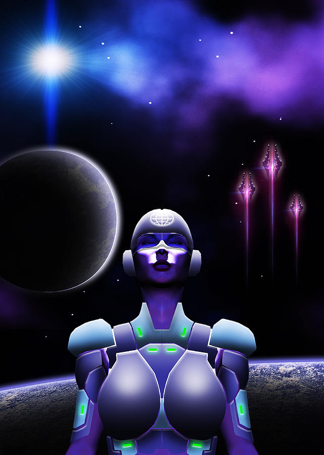 Space Digital Art - Ascension by Visions Beyond Space Digital Art - Ascension by Visions Beyond