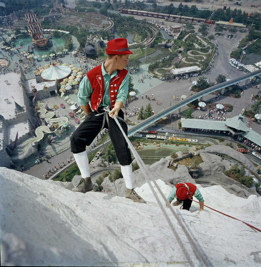 Clothing Photograph - Ascent Of The Matterhorn by Ralph Crane