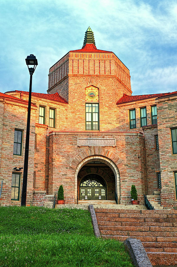 Asheville High School Asheville North Carolina Photograph by Carol Montoya