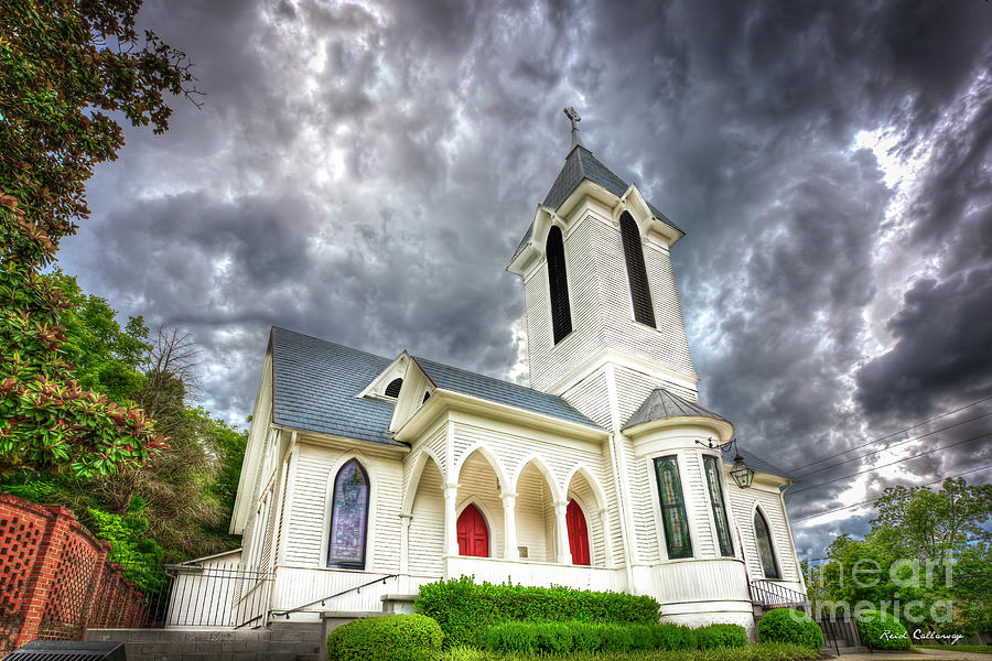Ashford Memorial Methodist Church Watkinsville Georgia Art Photograph by Reid Callaway