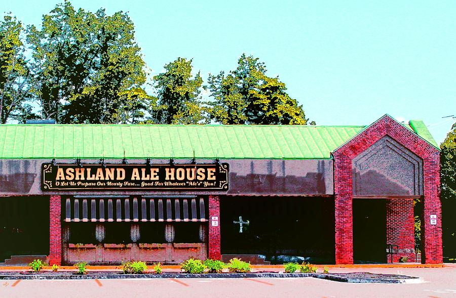 Ashland Ale House Digital Art by Cliff Wilson
