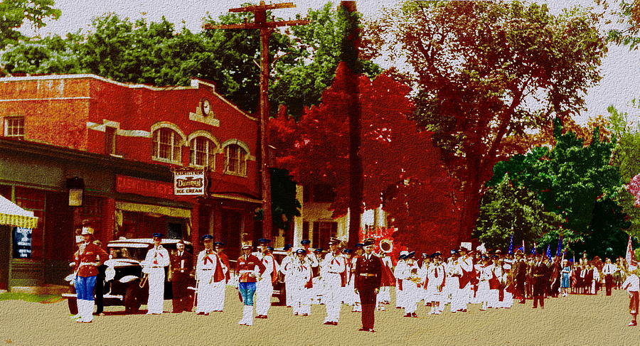 Ashland Parade Circa 1930 Digital Art by Cliff Wilson