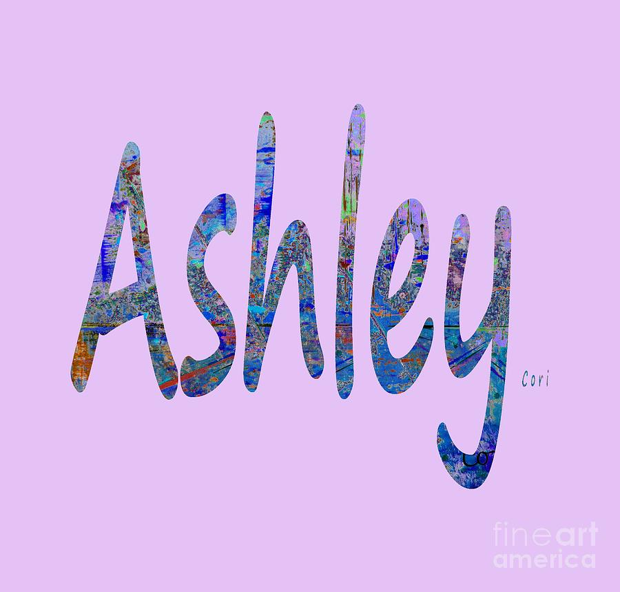 Ashley Digital Art by Corinne Carroll