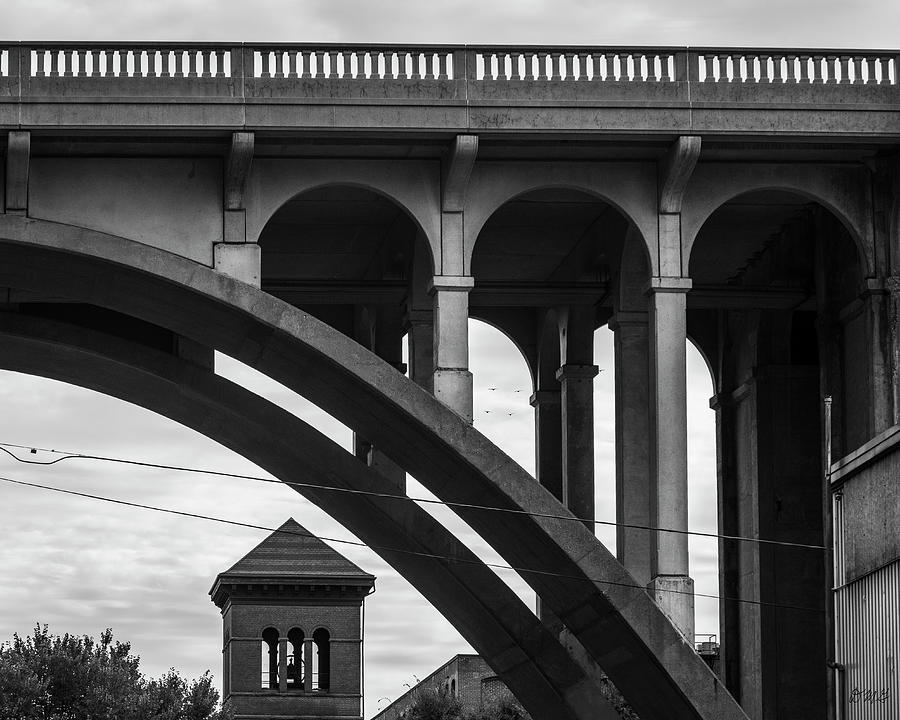 Ashton Viaduct I BW Photograph by David Gordon