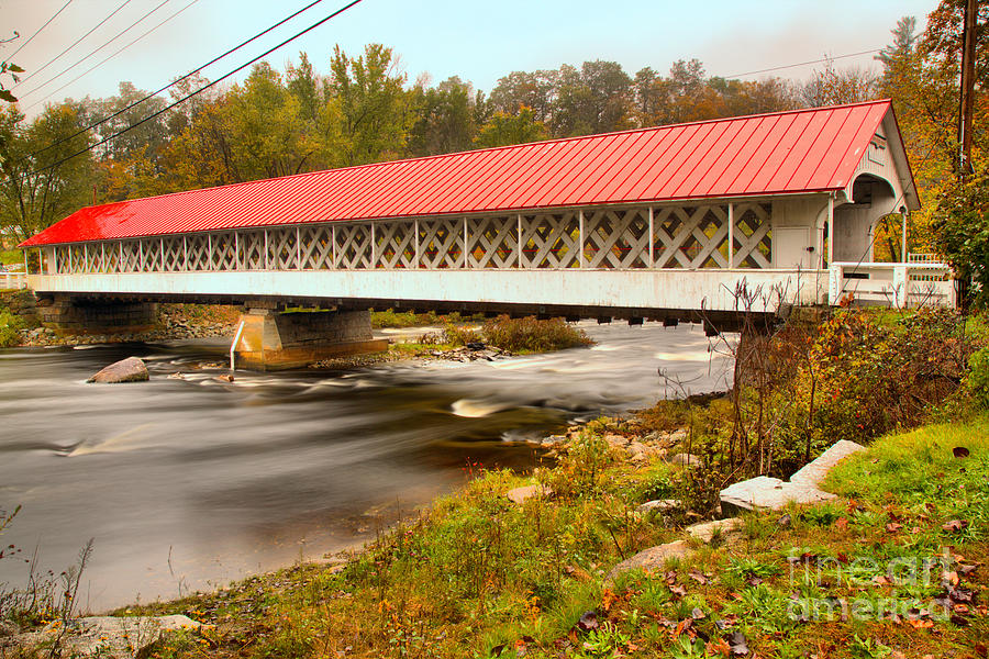 Ashuelot River Crossing Photograph by Adam Jewell