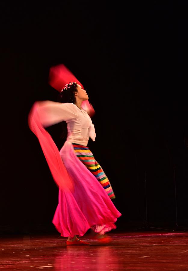 Asian Dancer Photograph by Jeffrey PERKINS
