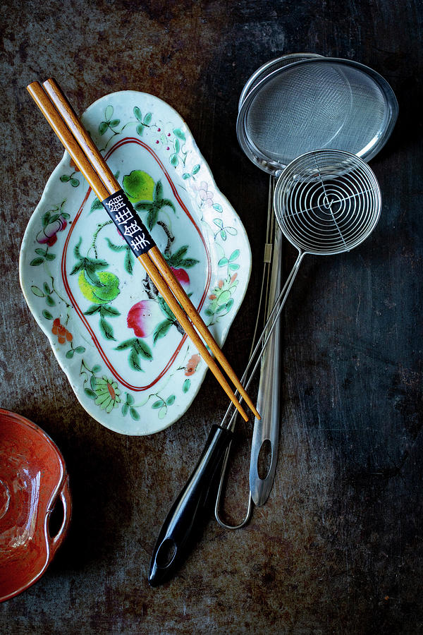 Asian Kitchen Utensils Photograph by Eising Studio Fine Art America