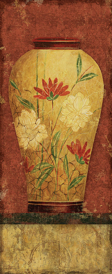 Asian Vases II Painting by Sparx Studio