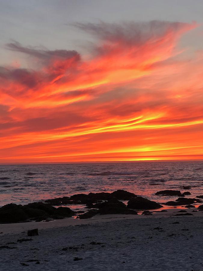 Asilomar Dunes Sunset Photograph by Michael Klahr - Fine Art America