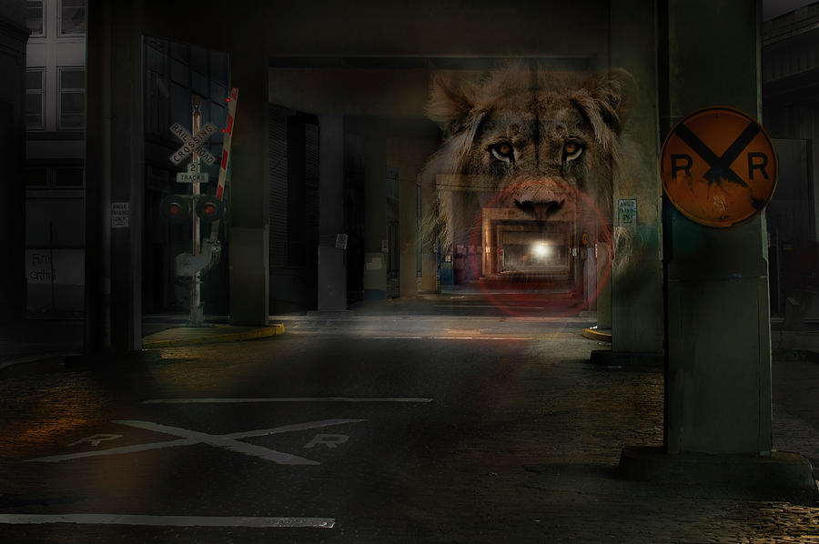 Aslan Underground Digital Art by John Christopher