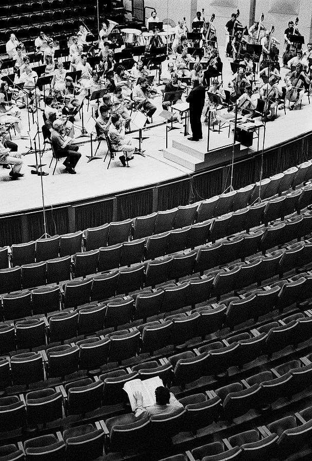 Atlanta Photograph - Aso Philip Glass 05-01-90 Rehearsals by Rick Diamond
