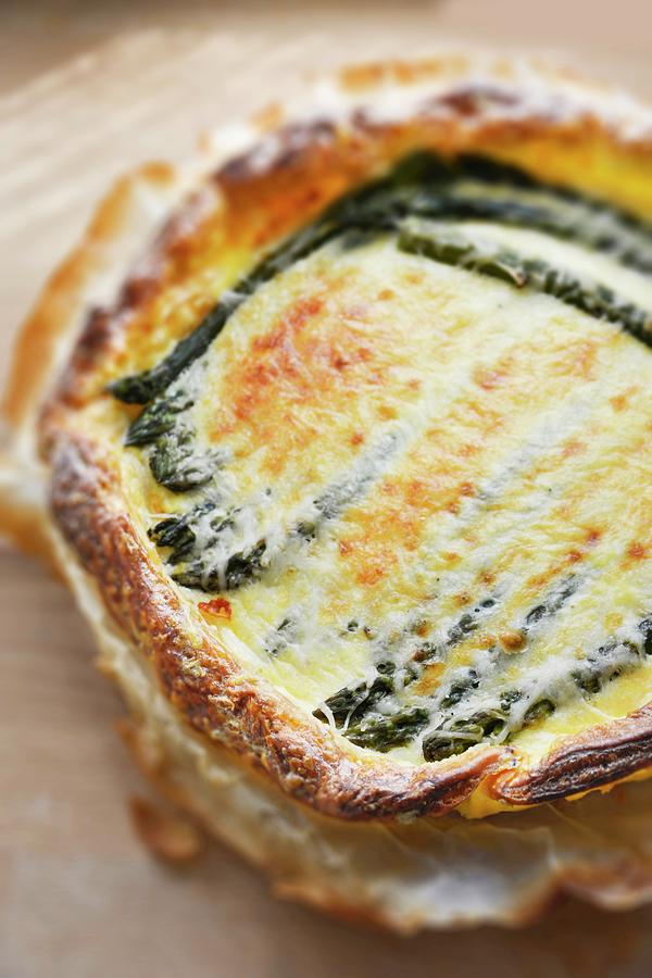 Asparagus Tart With Cheese Photograph by Stowell, Roger - Fine Art America