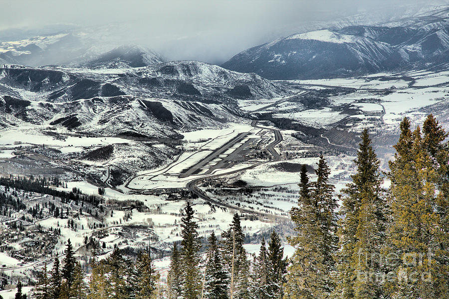 Aspen Airport Over The Pines Photograph by Adam Jewell