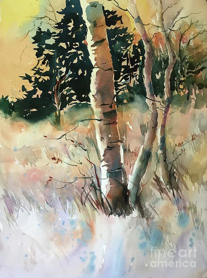 Aspen Painting by George Jacob