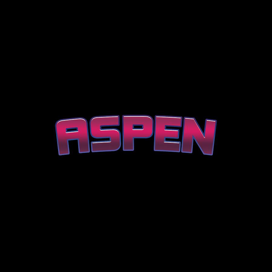 Aspen Digital Art by TintoDesigns