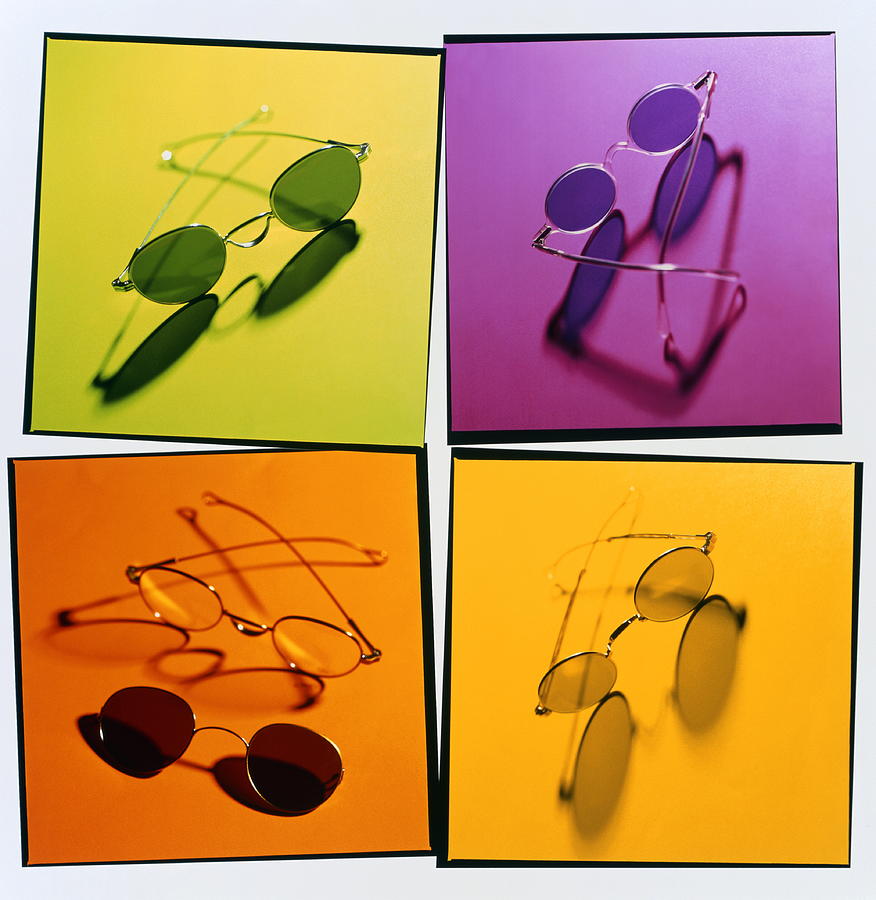 Assorted Sunglasses Digital Composite Photograph by Peter Dazeley