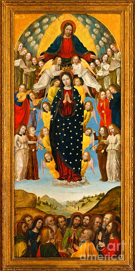 Assumption of the Virgin Painting by Peter Ogden Gallery