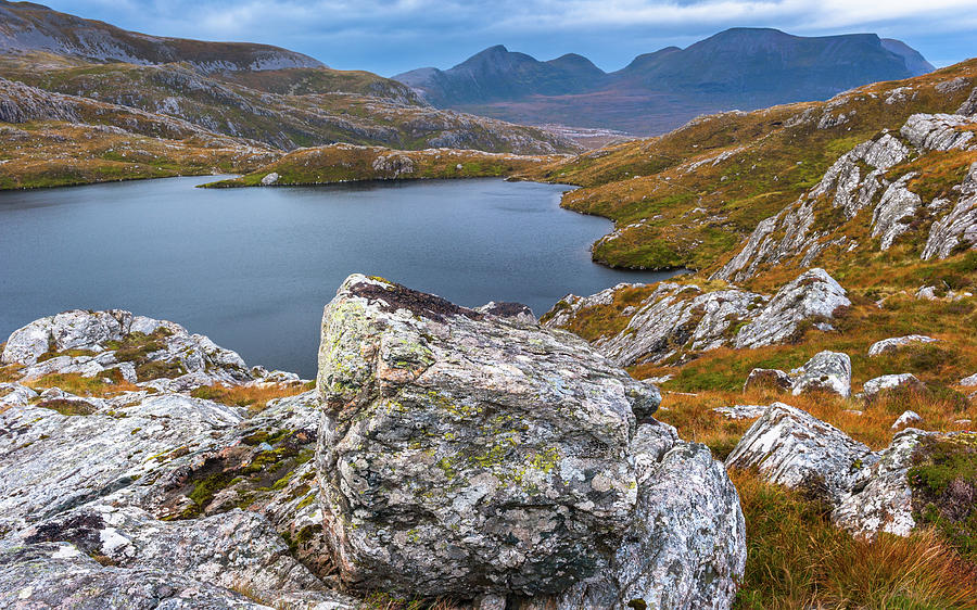Assynt, Scottish Highlands Photograph by David Ross