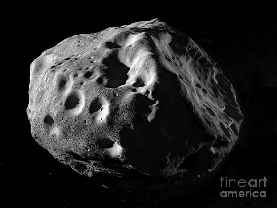 Asteroid 16 Psyche Photograph by Juan Gaertner/science Photo Library ...