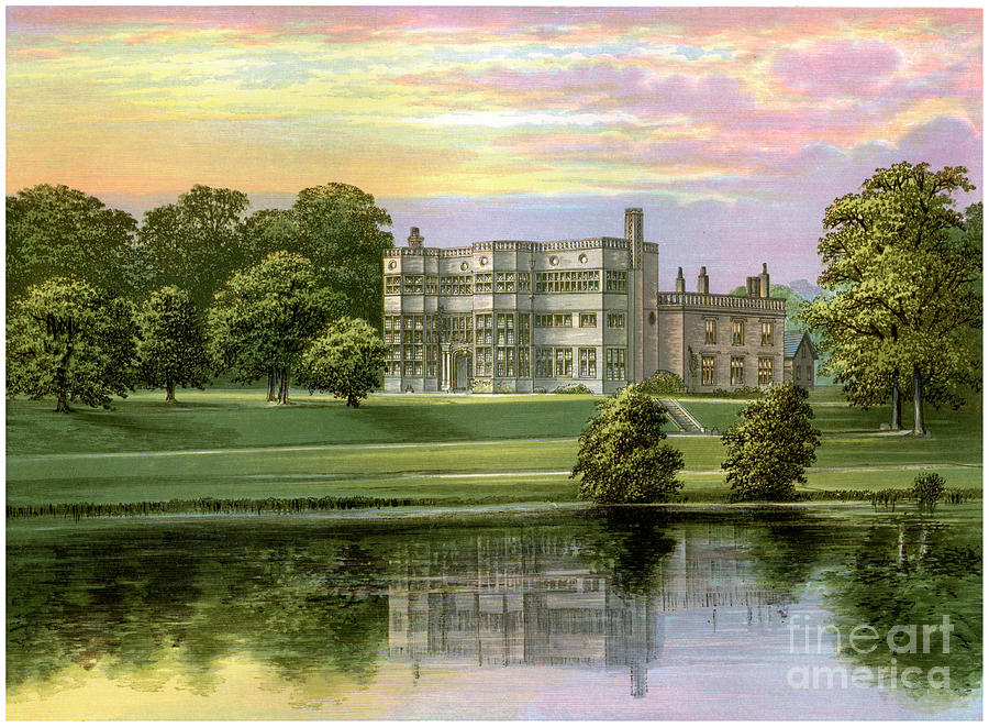 Astley Hall, Lancashire, Home Drawing by Print Collector