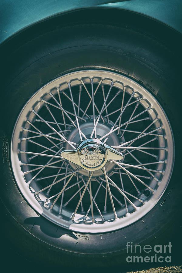 Aston Martin DB1 Wheel Detail  Photograph by Tim Gainey