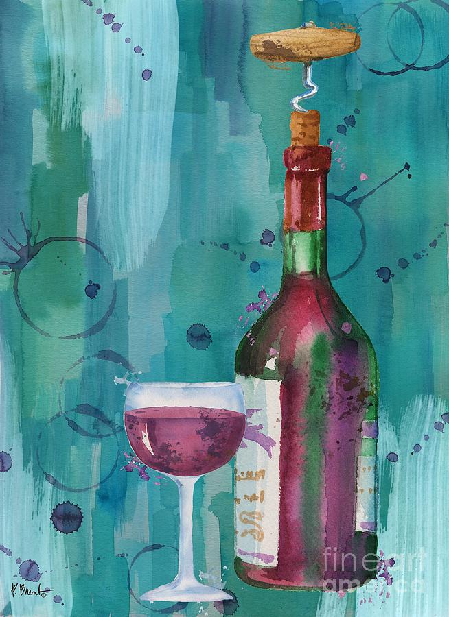 Wine Painting - Astoria Wine II by Paul Brent