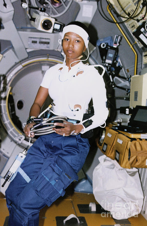 Astronaut Jemison In Spacelab j Photograph by Nasa/science Photo