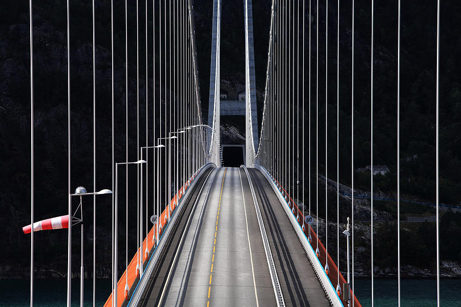 Bridge Photograph - (a)symetry by Milan Riha