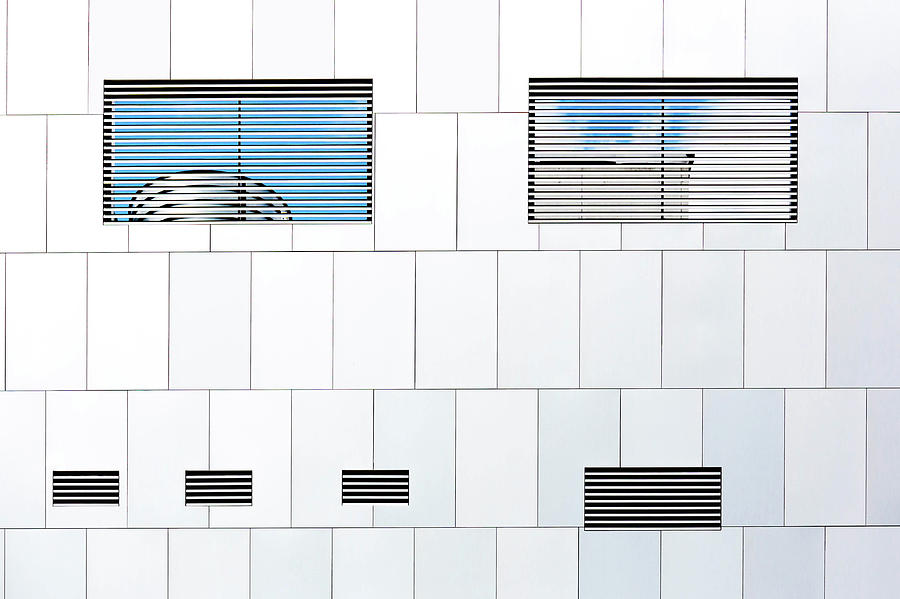 Asymmetric Architecture Photograph by Jan Niezen