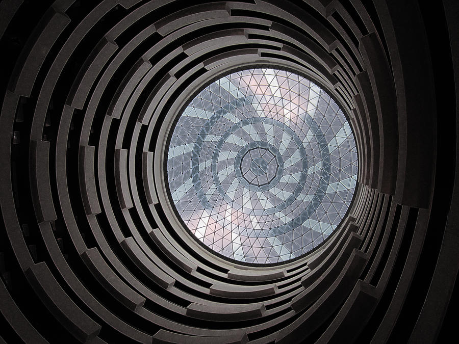 Asymmetric Spiral Beauty Photograph by Jay Chandran