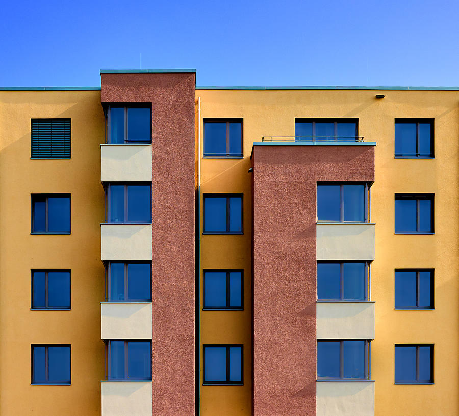 Architecture Photograph - Asymmetry by Peter Schade